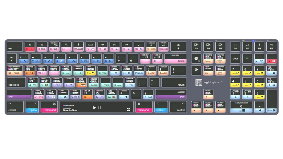 Studio One<br>TITAN Wireless Backlit Keyboard - Mac<br>